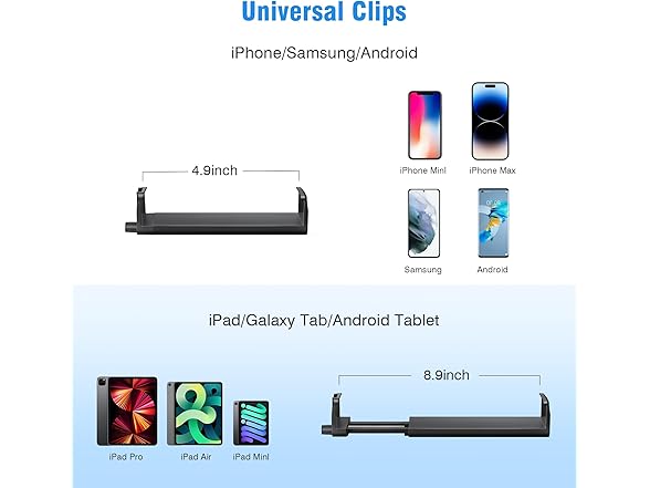 Phone Tripod with Adjustable Gooseneck