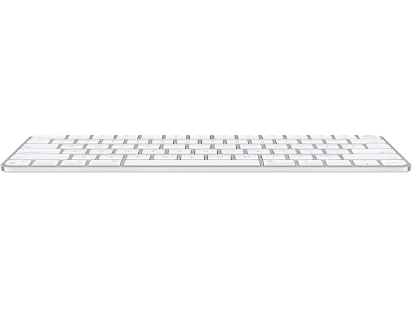 Apple Magic Keyboard with Touch ID: Wireless, Bluetooth, Rechargeable. Works with Mac Computers with Apple Silicon; US English - White Keys (Open Box)
