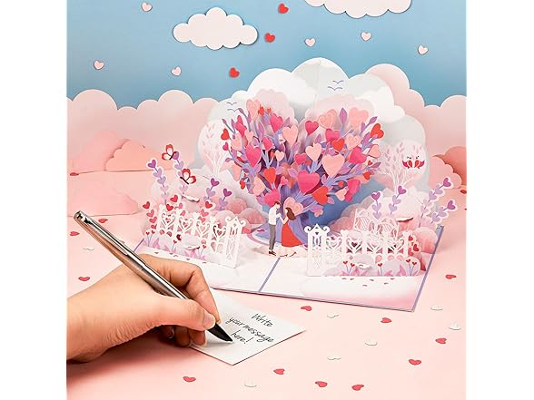 POPWOW Romantic Park 3D Pop Up Card
