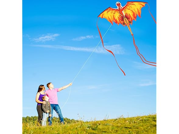 Crogift Dragon Kite for Adults