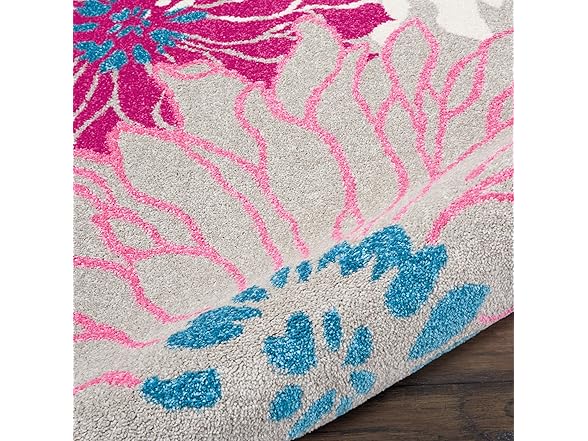 Nourison Home Passion Grey 5'3" x 7'3" Area Rug