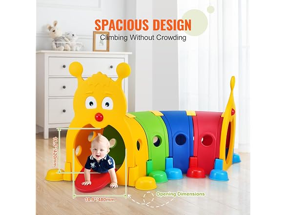 VEVOR Caterpillar Tunnel for Kids