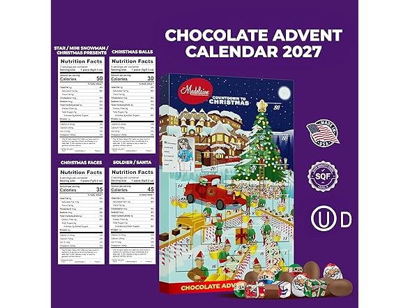 THE MADELAINE CHOCOLATE COMPANY Madelaine Chocolate Ad