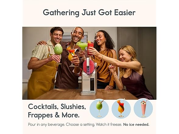 Chillux Frozen Drink Maker for Home Bar 