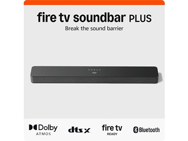 $109.99, Was $249.99, 56% Off! Amazon Fire TV 3.1 Soundbar Plus dealfomo