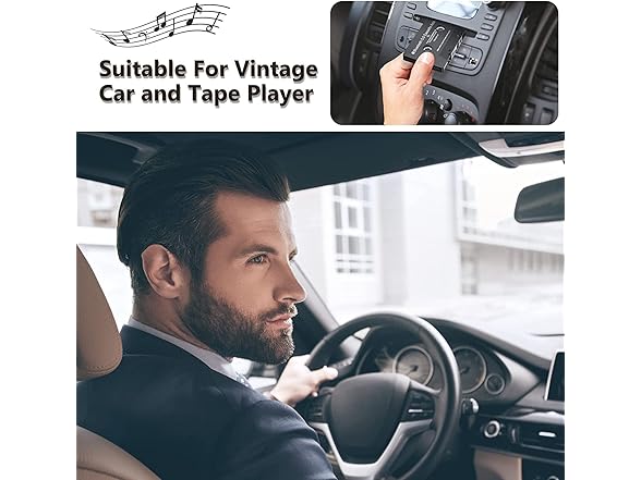 Kedok BT5.0 Cassette Aux Adapter
