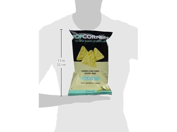 Popcorners Sea Salt Popcorners, 5 Ounce
