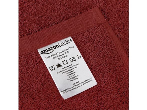 Amazon 100% Cotton Bath Towel/Set 6Pc