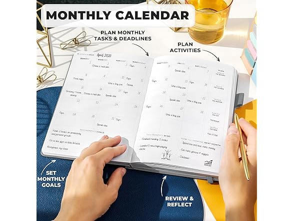 Premium Weekly & Monthly Planner