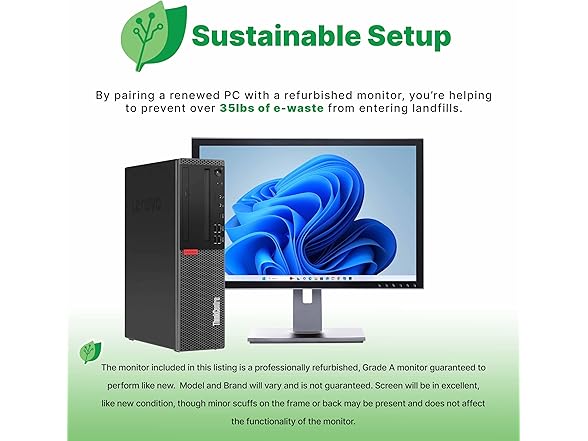 Lenovo M920S Windows 11 Desktop 16GB 500GB