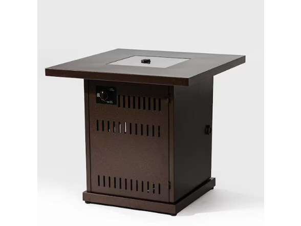 Brown 28" Propane Fire Table 40,000 BTU