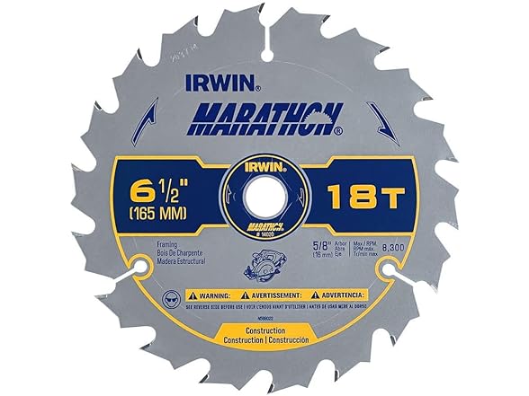 Irwin 14020 18T Circ Saw Blade