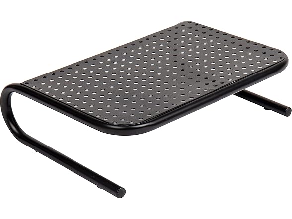 Mind Reader Monitor Stand, Ventilated Laptop Rise, 2PK