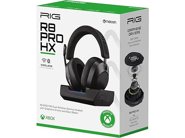 RIG R8 Spectre PRO HX Wireless Gaming Headset