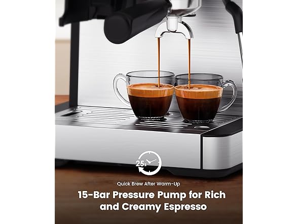 COWSAR Commercial Espresso Machine 15 Bar