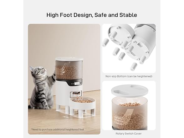 IMIPAW PET Automatic Cat Feeder, 3L Cat