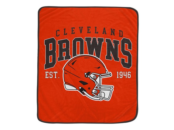 NFL Team Vintage Helmet Cozy Throw (50 x 60)