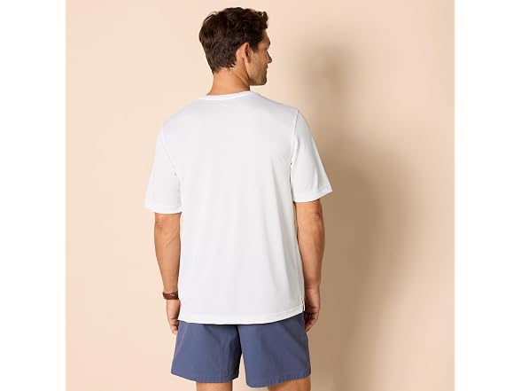 Amazon Essentials 2-Pack Henley Shirt, White (S)