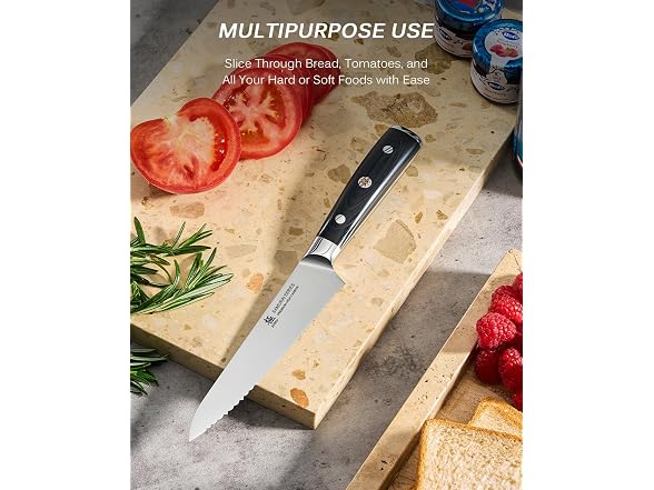 KYOKU 5.5" Serrated Utility Knife