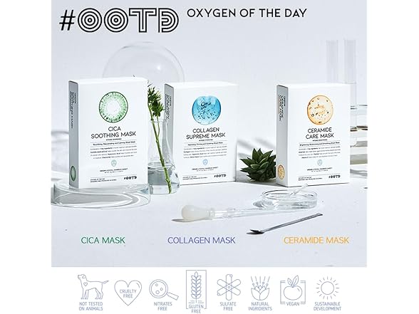 #OOTD Ceramide Brightening Sheet Mask For Face