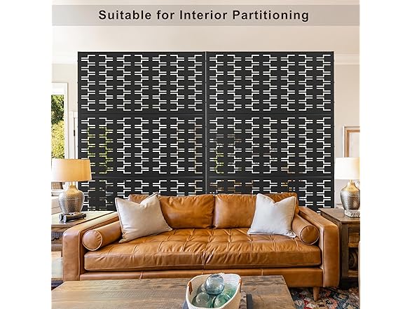 NeuType Decorative Privacy Screen Outdoo