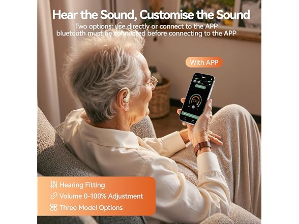 Saliryj Hearing Aids Seniors BT App