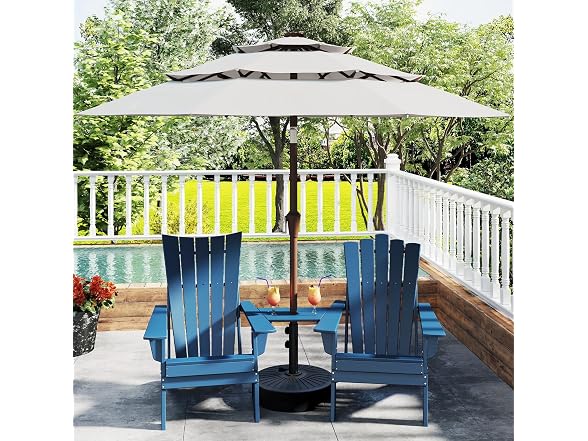 GREENVINES 3-Tier 9-FT-Patio-Umbrella