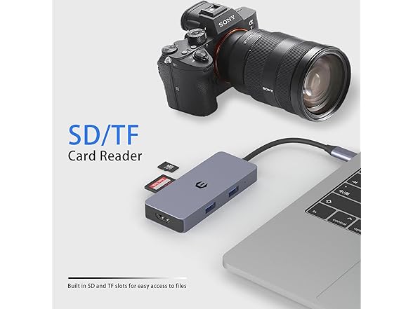Tiergrade USB C Hub Multiport Adapter