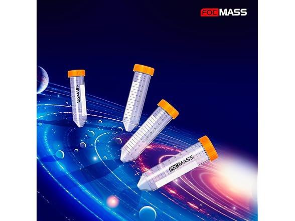FOCMASS 50ml Conical Centrifuge Tubes