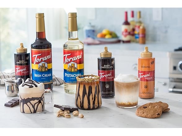 4PK Torani Puremade Dessert & Drink Sauce Variety Pack
