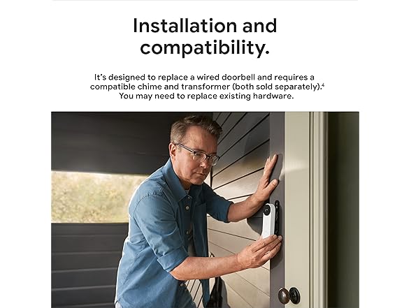 (NEW) Google Nest Doorbell (Wired, 2nd Gen)