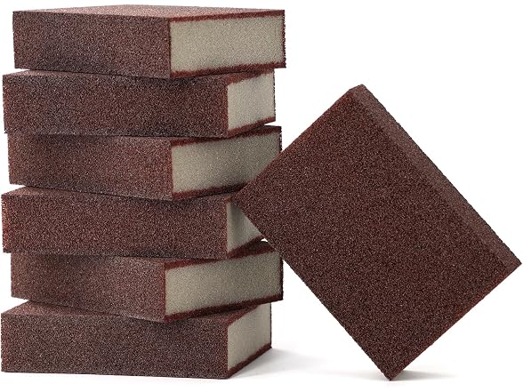 Garvonti 6 Pack Magic Carborundum Sponge