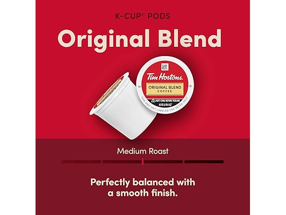 100cT Tim Hortons Original Blend, Medium Roast