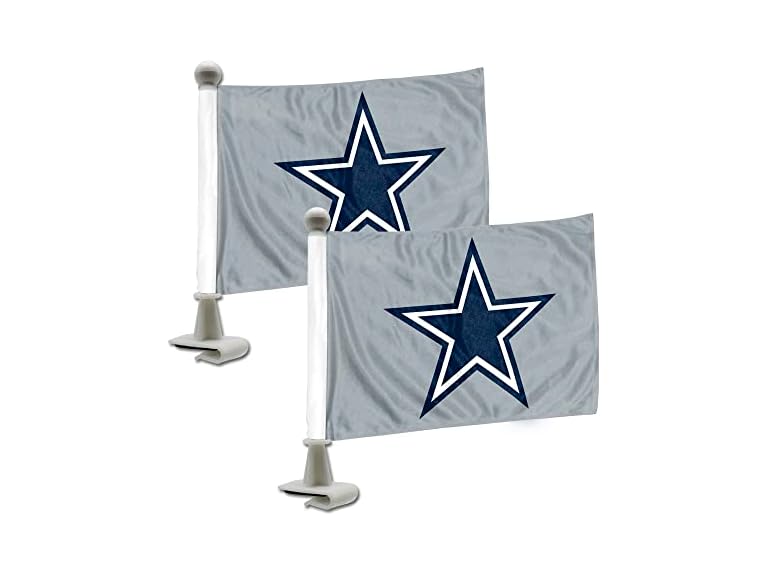 FANMATS NFL Cowboys Ambassador Car Flags
