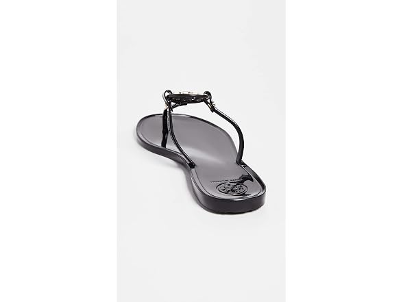 Tory Burch Mini Miller Flip Flops Black