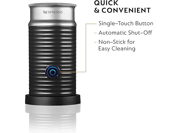 Nespresso Aeroccino 3 Milk Frother (S&D)