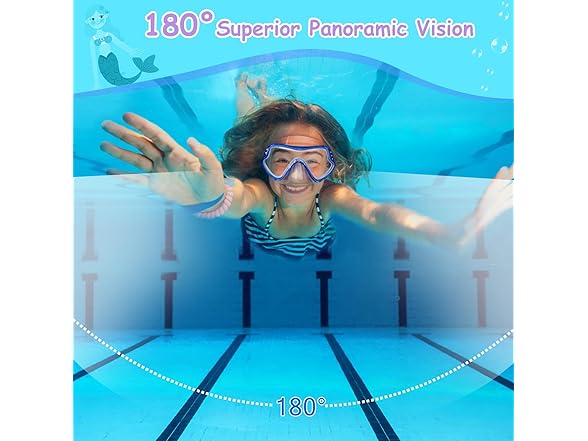 ITOWE 2 Pack Swim Goggles for Kids 8-15