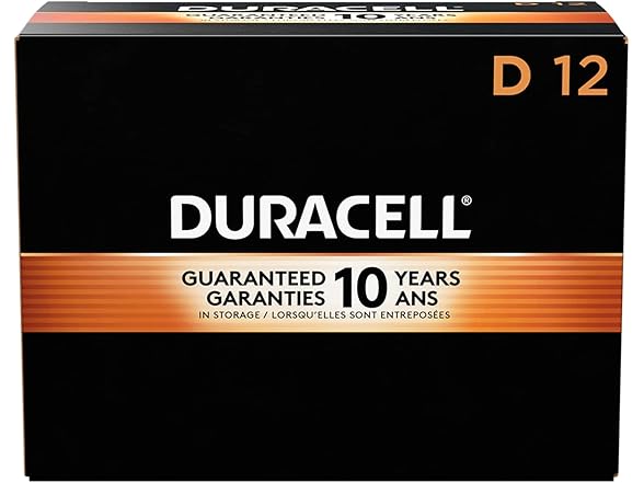 Duracell CopperTop D Batteries