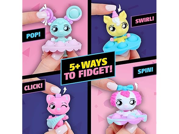 WowWee Fashion Fidgets Pet Fidget Dolls