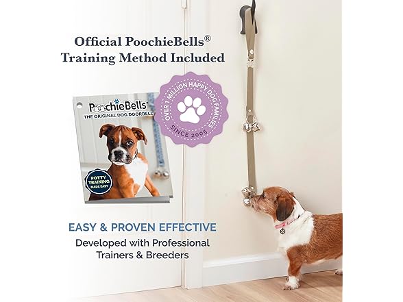 PoochieBells for Dog Potty Training