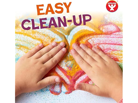 Hygloss Colored Sand for Crafts - 1 lb Bottle, Red and Green