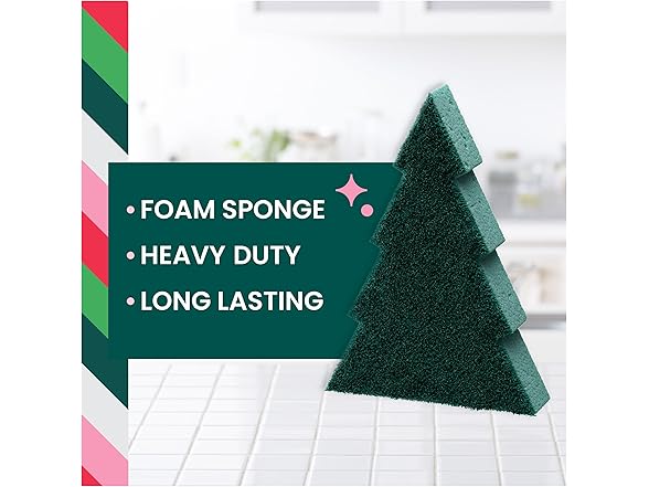 Scotch-Brite Scotch-Brite Merry + Brite Holiday Colle