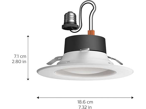 Philips Hue Smart 5/6 Inch LED Downlights, Color-Changing
