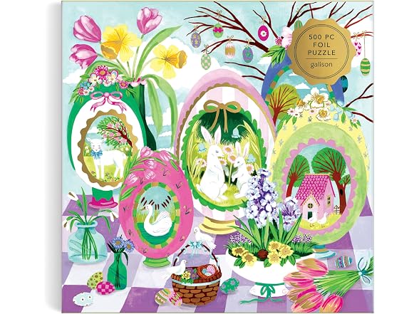 Galison - Windows to Spring 500 Pc Puzzle