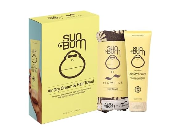 Sun Bum Sun Bum Revitalizing Air Dry Cream and Towel
