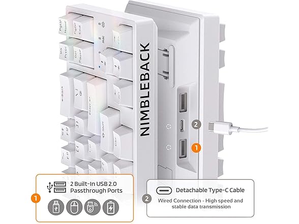 LTC Nimbleback Ultra-Compact Mechanical Keyboard