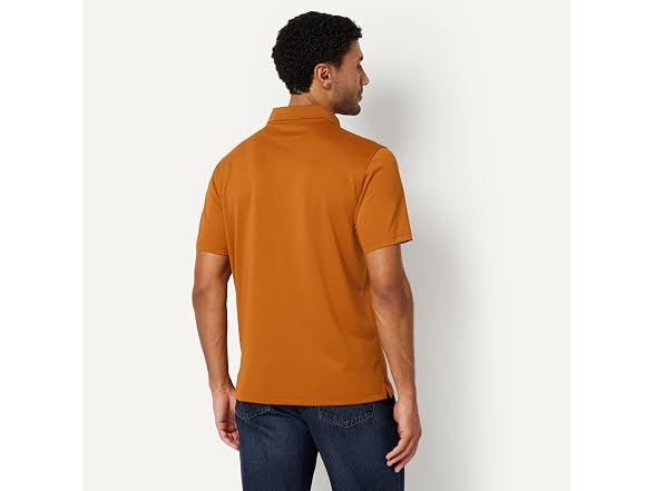 Amazon Essentials Quick-Dry Polo Shirt Caramel (S)