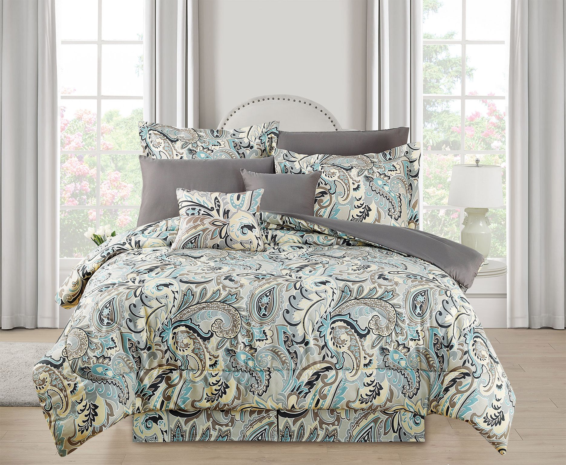 Kathy Ireland 10-Piece Comforter Set - Gallery 6
