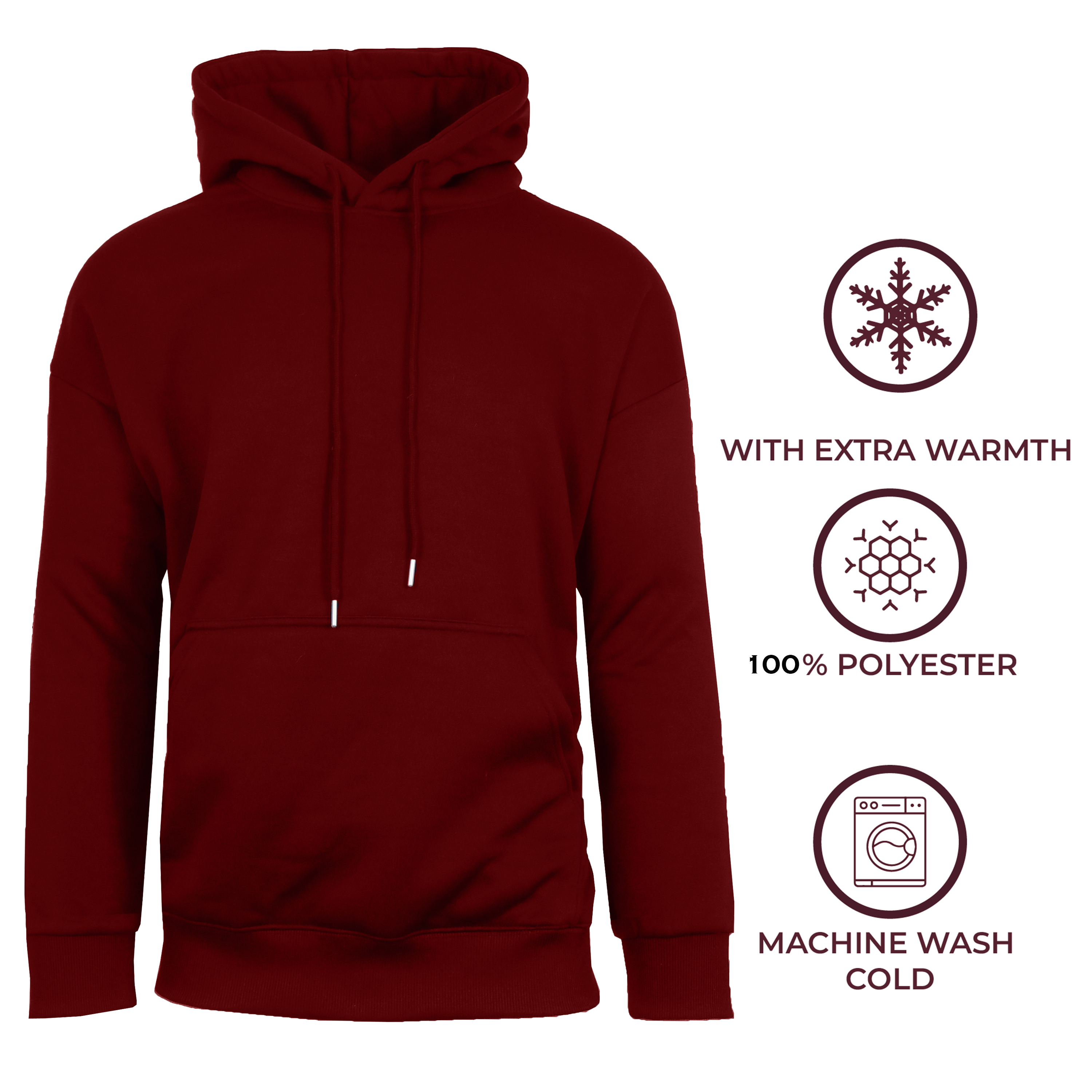 3-Pack Women's Sherpa-Lined Hoodies - Gallery 10