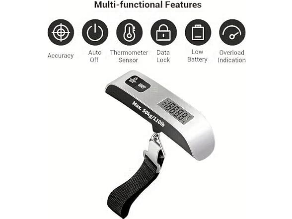 Generic AAP-Tool-161 50Kg Hanging Luggage Scale